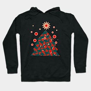 Bubbly Christmas Trees Hoodie